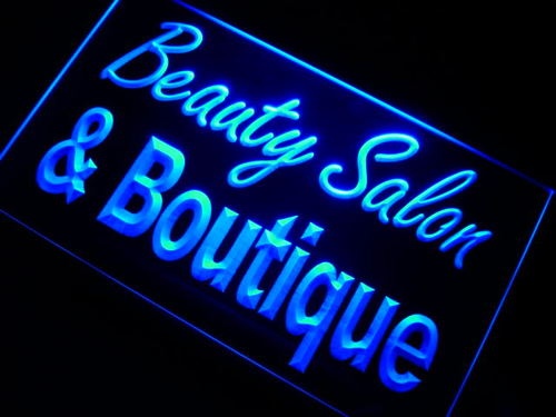 Beauty Salon & Boutique LED Sign